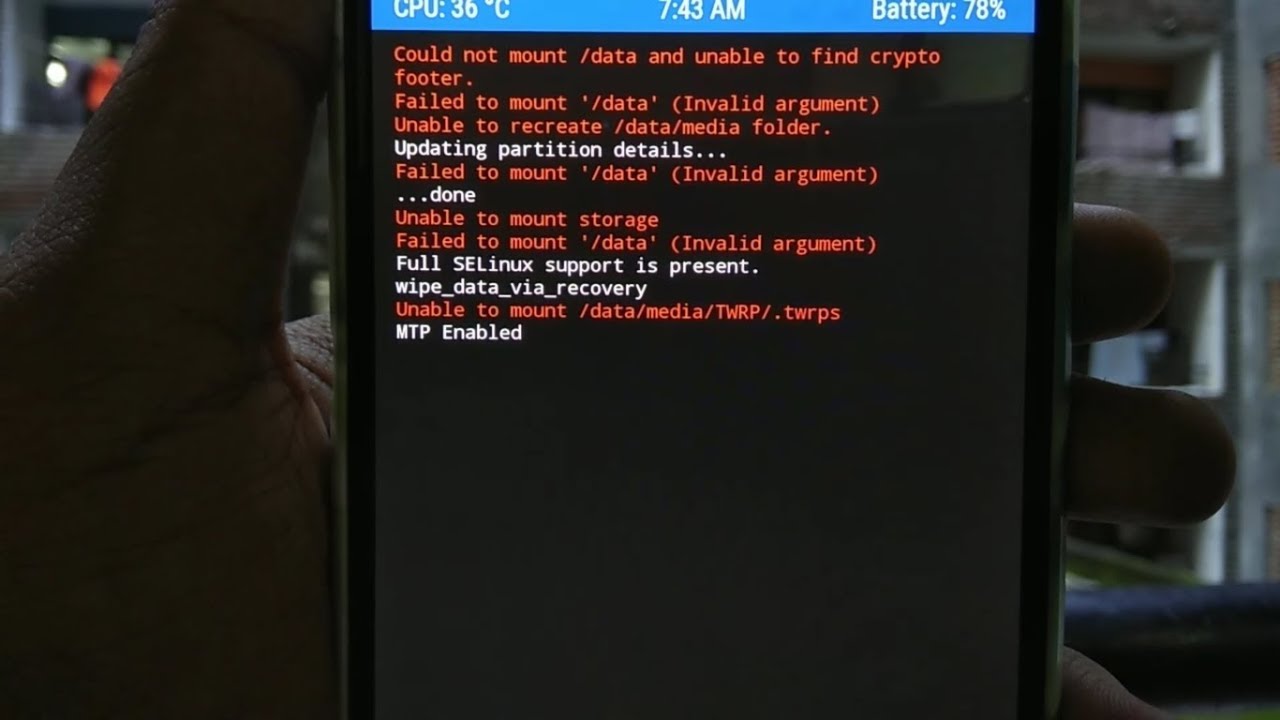 Trik atasi masalah Failed To Mount System (Invalid Argument) pada Sony Xperia P via TWRP