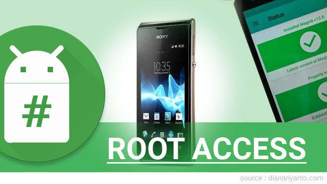Rooting Sony Xperia E dual Paling Simpel