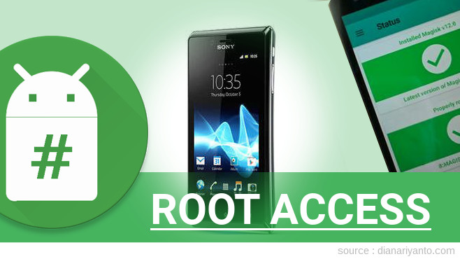 Root Sony Xperia J Paling Simpel