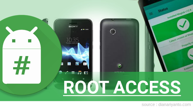 Rooting Sony Xperia Tipo Dual Tanpa Unlock Bootloader