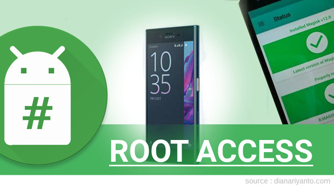 Root Sony Xperia XZ Tanpa Unlock Bootloader