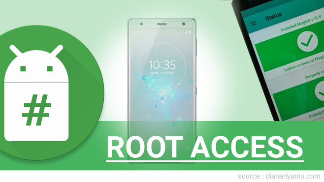 Root Sony Xperia XZ2 Tanpa Komputer