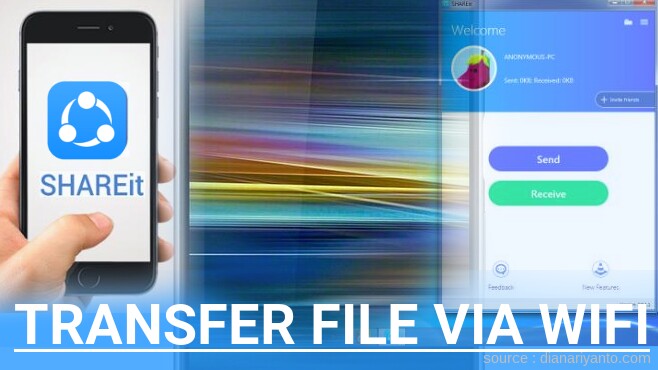 Cara Mudah Transfer File via Wifi di Sony Xperia 10 Menggunakan ShareIt Terbaru