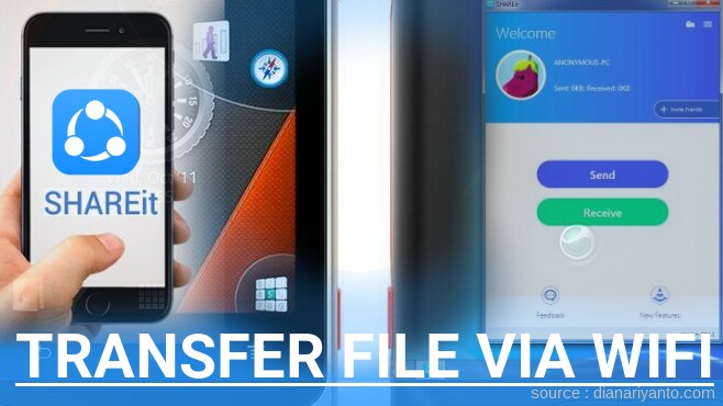 Tips Transfer File via Wifi di Sony Xperia Active ST17i Menggunakan ShareIt Terbaru