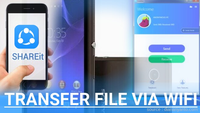 Mudahnya Transfer File via Wifi di Sony Xperia E4 E2003 Menggunakan ShareIt Terbaru
