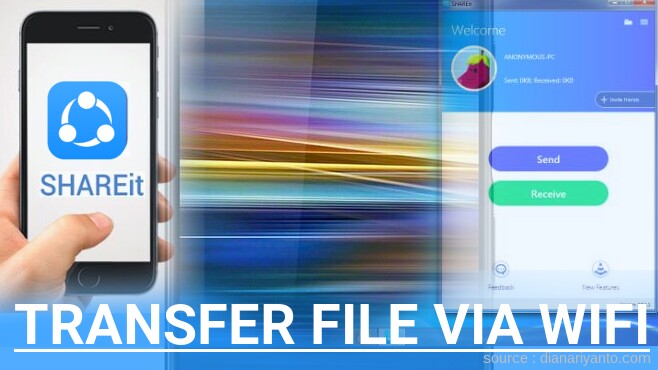 Tips Transfer File via Wifi di Sony Xperia L3 Menggunakan ShareIt Versi Baru