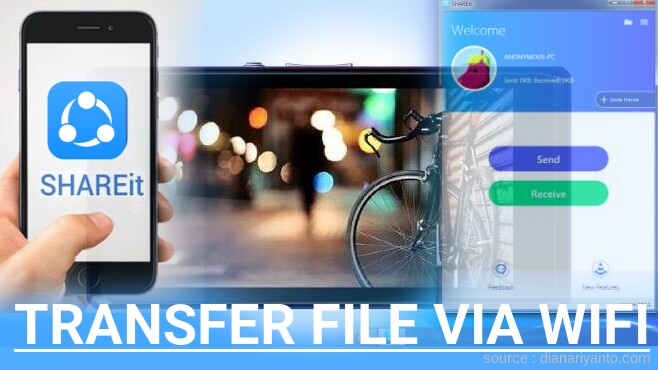 Cara Transfer File via Wifi di Sony Xperia M Dual C2005 Menggunakan ShareIt Terbaru