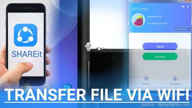 Tutorial Transfer File via Wifi di Sony Xperia M2 D2305 Menggunakan ShareIt Versi Baru