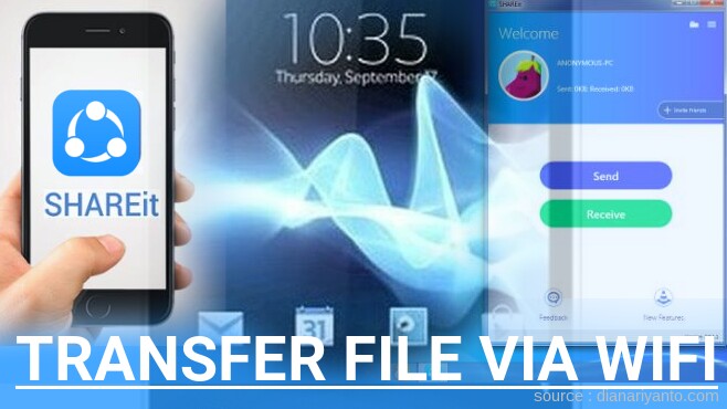 Cara Mudah Transfer File via Wifi di Sony Xperia Miro ST23i Menggunakan ShareIt Versi Baru