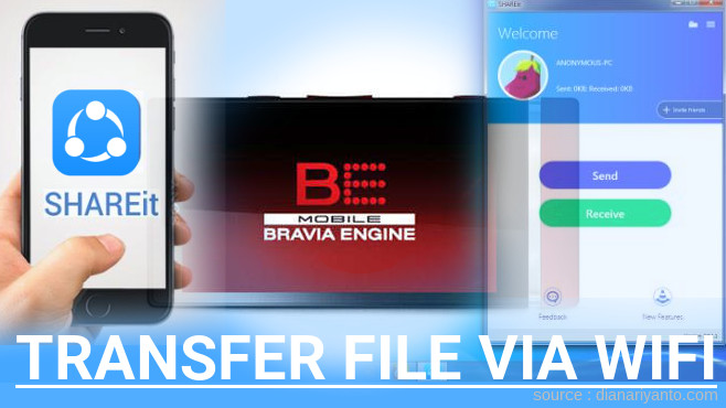 Mudahnya Transfer File via Wifi di Sony Xperia P Menggunakan ShareIt Terbaru
