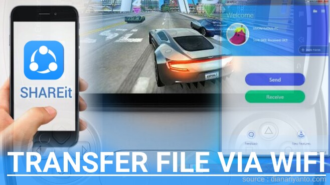 Cara Mudah Transfer File via Wifi di Sony Xperia Play R800i Menggunakan ShareIt Terbaru