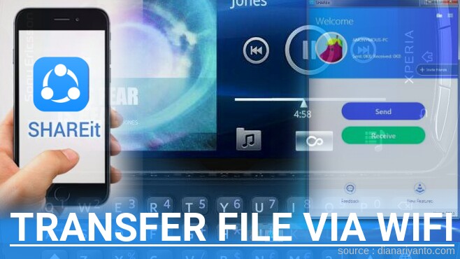 Cara Mudah Transfer File via Wifi di Sony Xperia Pro MK16i Menggunakan ShareIt Terbaru