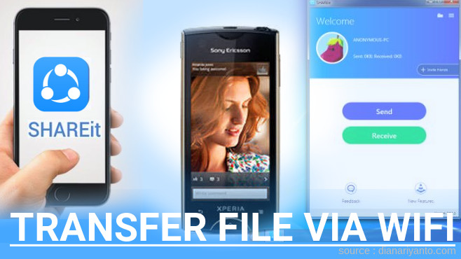 Mudahnya Transfer File via Wifi di Sony Xperia Ray Menggunakan ShareIt Terbaru