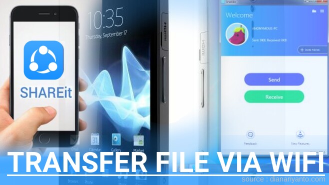 Cara Transfer File via Wifi di Sony Xperia S LT26i Menggunakan ShareIt Terbaru