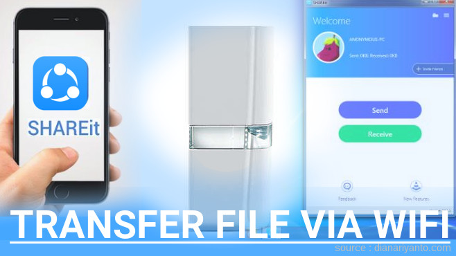 Cara Mudah Transfer File via Wifi di Sony Xperia SL Menggunakan ShareIt Versi Baru