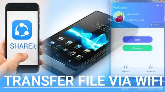 Cara Mudah Transfer File via Wifi di Sony Xperia Sola MT27i Menggunakan ShareIt Terbaru