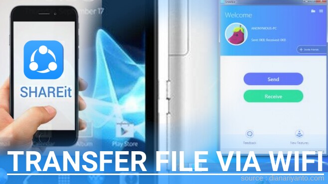 Cara Mudah Transfer File via Wifi di Sony Xperia T LT30 Menggunakan ShareIt Versi Baru