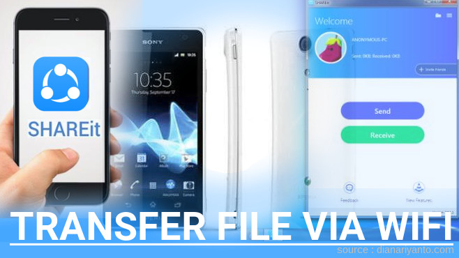 Cara Mudah Transfer File via Wifi di Sony Xperia TX LT29i Menggunakan ShareIt Terbaru