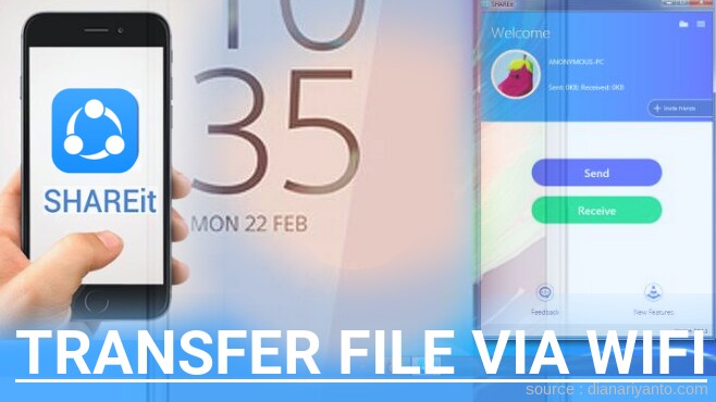 Mudahnya Transfer File via Wifi di Sony Xperia XA Dual F3116 Menggunakan ShareIt Terbaru