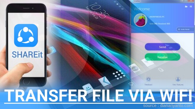 Mudahnya Transfer File via Wifi di Sony Xperia Z Ultra LTE C6833 Menggunakan ShareIt Terbaru