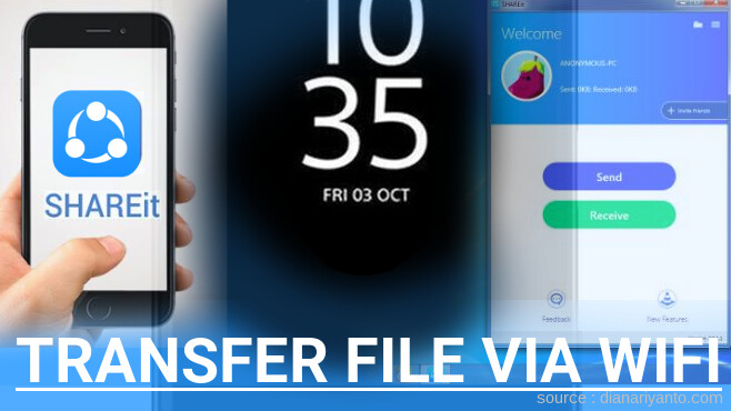 Cara Mudah Transfer File via Wifi di Sony Xperia Z5 Dual E6683 Menggunakan ShareIt Terbaru