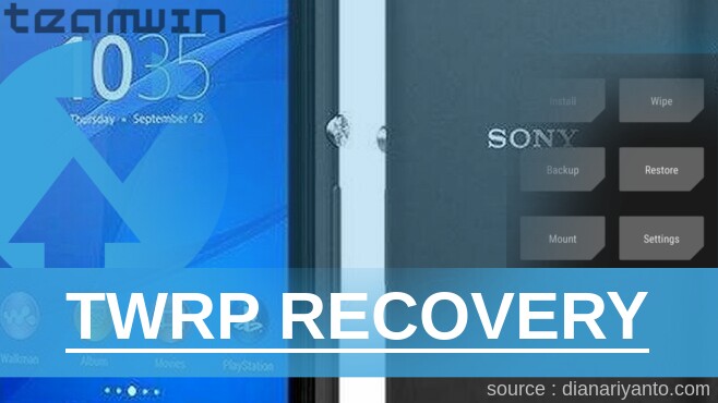 Download TWRP Sony Xperia E4g E2053 Beta