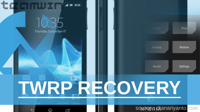 TWRP Sony Xperia GX SO-4D Tanpa PC