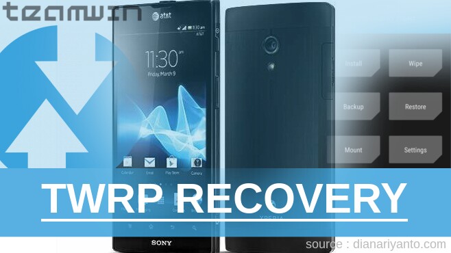 TWRP Recovery Sony Xperia Ion LT28H Paling Simpel