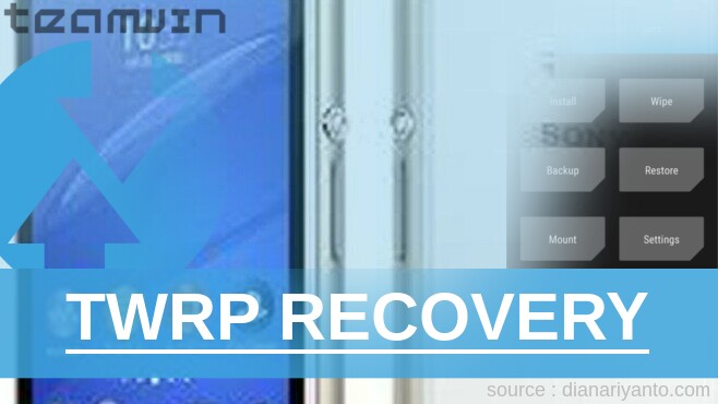 Pasang TWRP Sony Xperia J1 Compact D5788 Tanpa PC