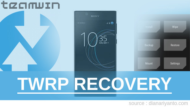 Install TWRP Sony Xperia L1 Beta