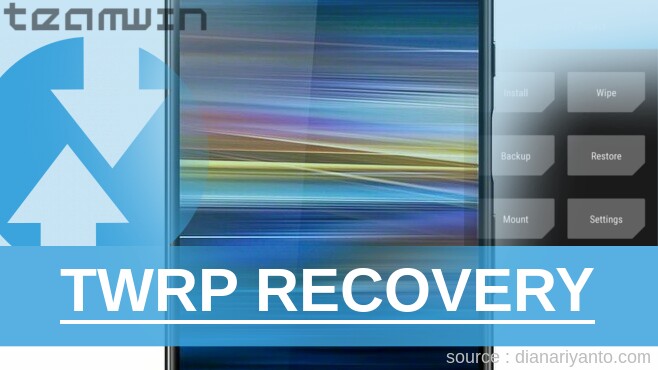 Pasang TWRP Sony Xperia L3 Tanpa Komputer