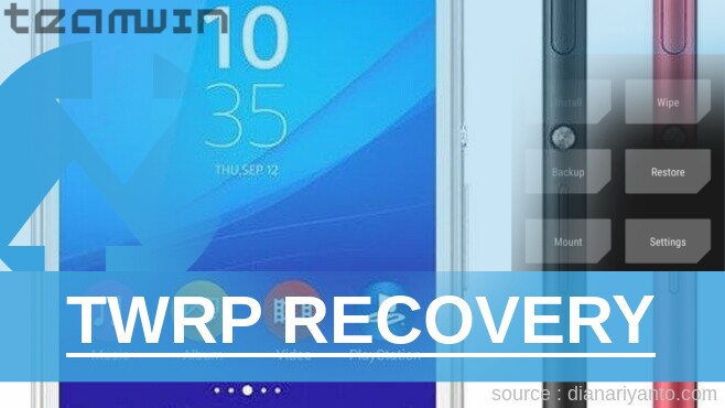 TWRP Sony Xperia M4 Aqua Dual E2363 Temp