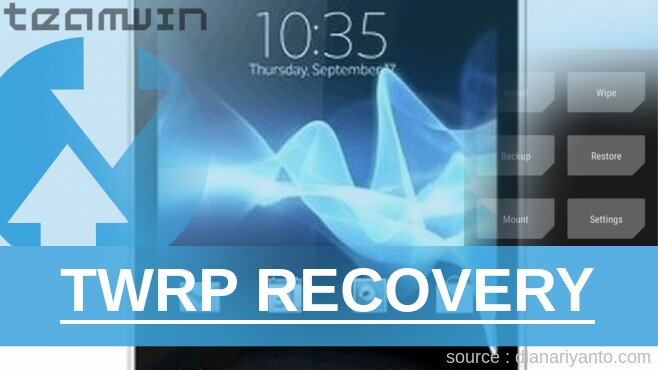 Pasang TWRP Sony Xperia Miro ST23i Berhasil 100%