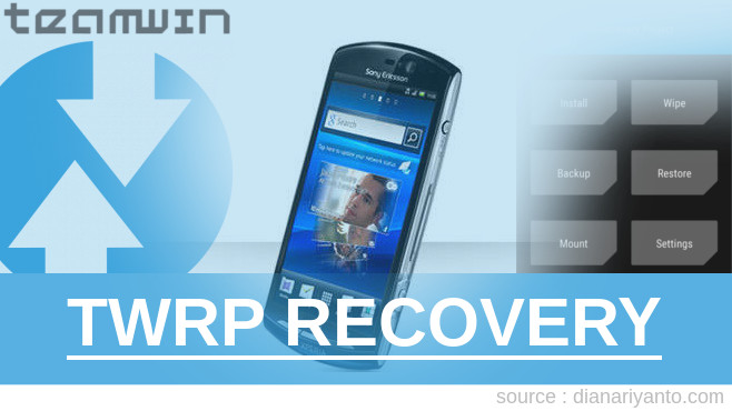 Cara Pasang TWRP Sony Xperia Neo V Tanpa Komputer