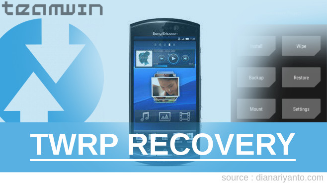 Cara Pasang TWRP Sony Xperia Neo Tanpa Komputer