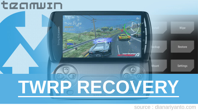 Download TWRP Sony Xperia Play Tanpa Komputer