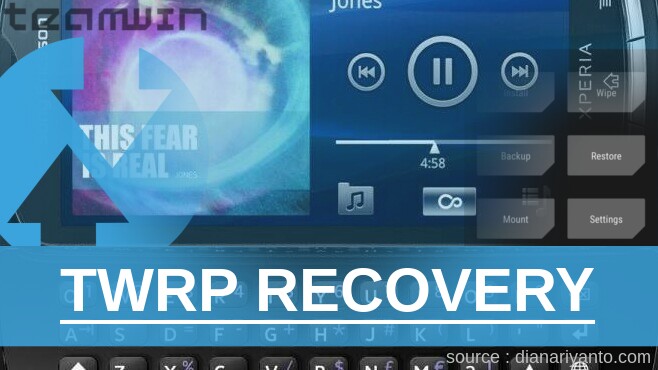Install TWRP Sony Xperia Pro MK16i Tanpa Komputer