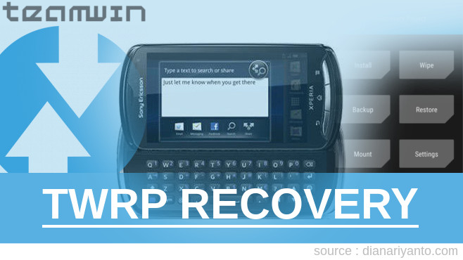 Install TWRP Sony Xperia Pro Tanpa Unlock Bootloader