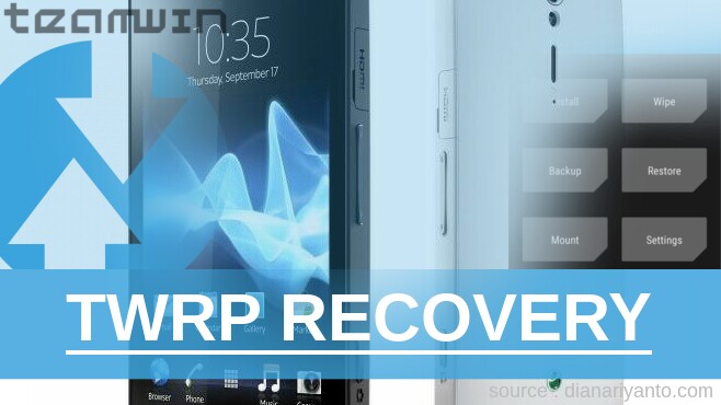 TWRP Recovery Sony Xperia S LT26i Berhasil 100%