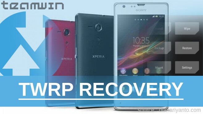 Pasang TWRP Sony Xperia SP C5302 Temp