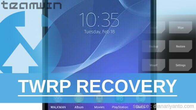Cara Pasang TWRP Sony Xperia T2 Ultra D5303 Tested