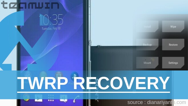 TWRP Sony Xperia T3 D5103 Paling Simpel