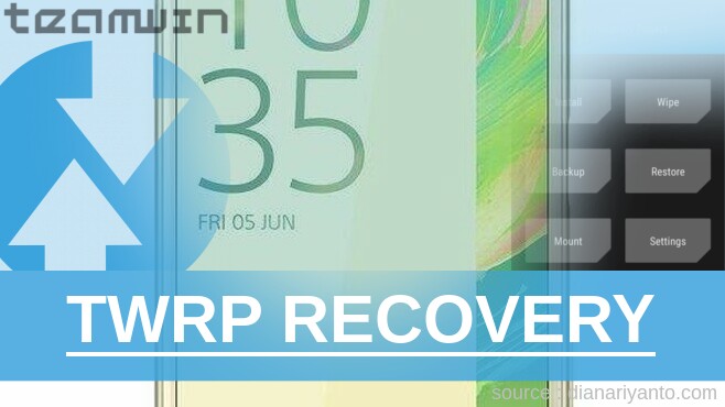 Download TWRP Sony Xperia X F5122 Tanpa Komputer