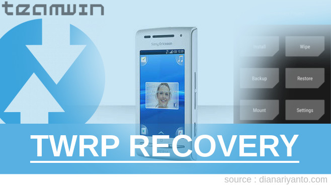 TWRP Recovery Sony Xperia X8 Berhasil 100%