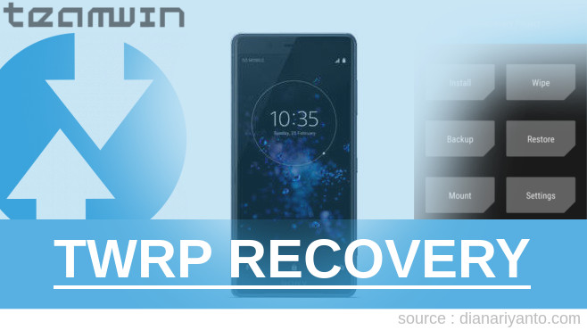 Pasang TWRP Sony Xperia XZ2 Compact Beta