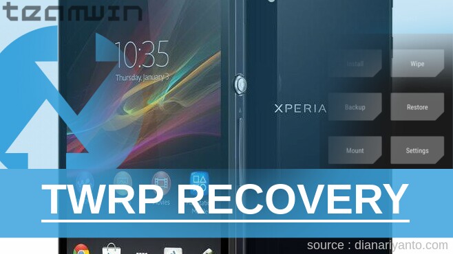 Install TWRP Sony Xperia Z C6602 Temp