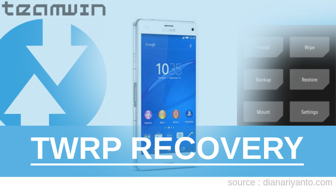 Cara Install TWRP Sony Xperia Z4 Compact 16GB Tanpa Komputer